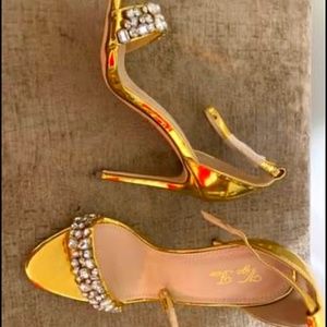 Gold Heels